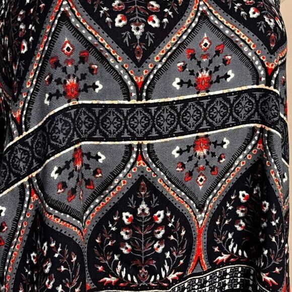 NEW Roxy Tank Dress Women Sleeveless Mini Blue Floral Size M Back Zip Beach Surf - Picture 5 of 15